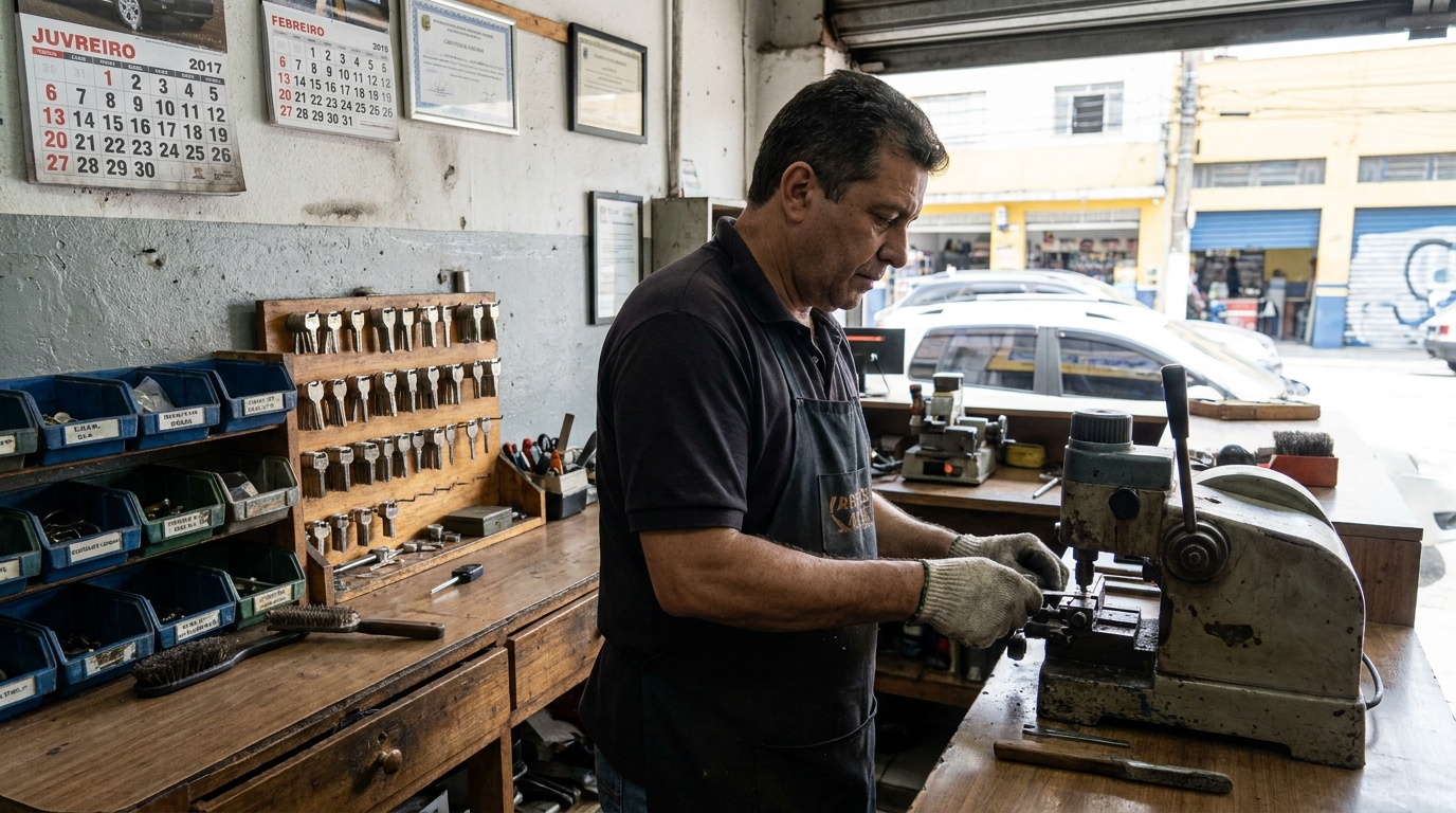 Confecção de Chave Automotiva perto de mim no Caxambu, Jundiaí‑SP